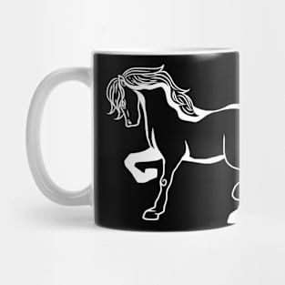 A very nice horse and pony dressage Mug